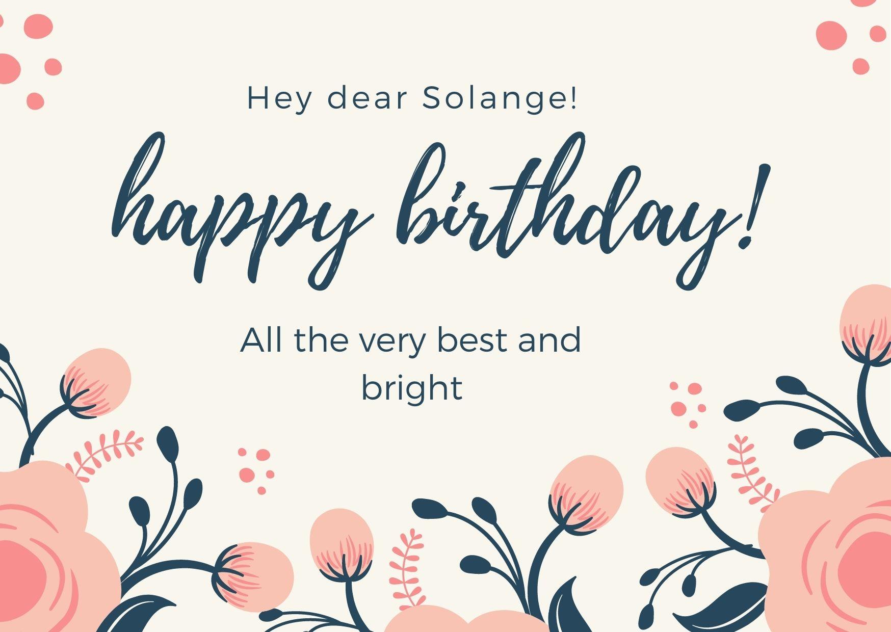 birthday card